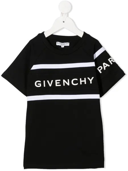 Givenchy Kids футболка с логотипом