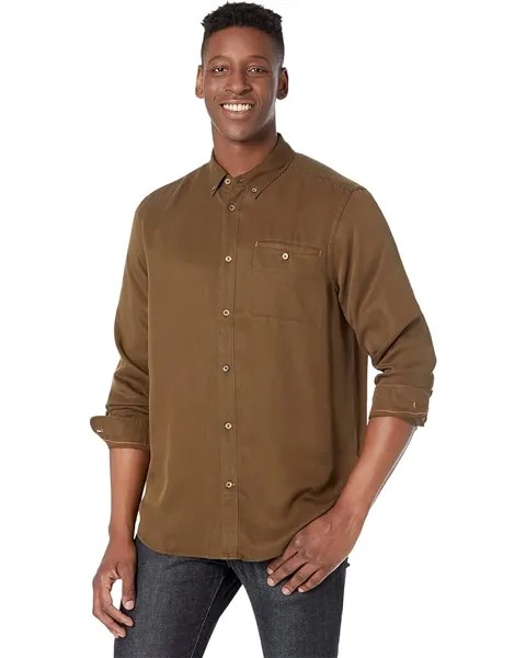 Рубашка Scotch & Soda Regular Fit Lyocell, цвет Military Green
