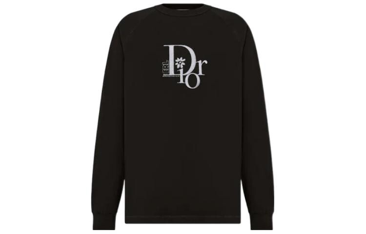 Футболка мужская черная Dior, черный