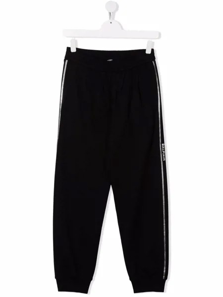 Balmain Kids спортивные брюки с лампасами