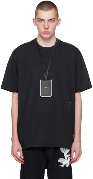 Черная футболка премиум-класса Y-3