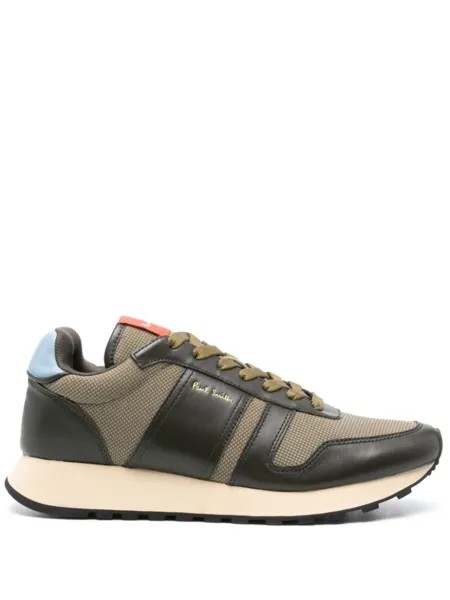 Paul Smith кроссовки Eighties со вставками, зеленый