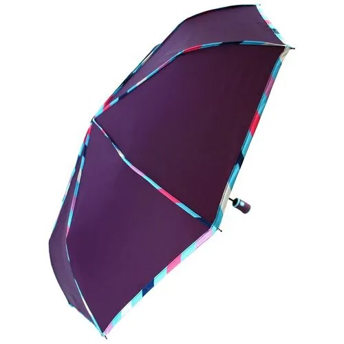 Мини-зонт Popular, фиолетовый, бордовый