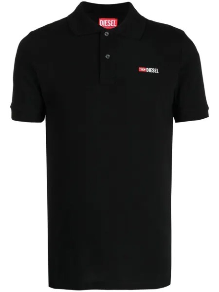Diesel рубашка поло T-Smith-Div, черный
