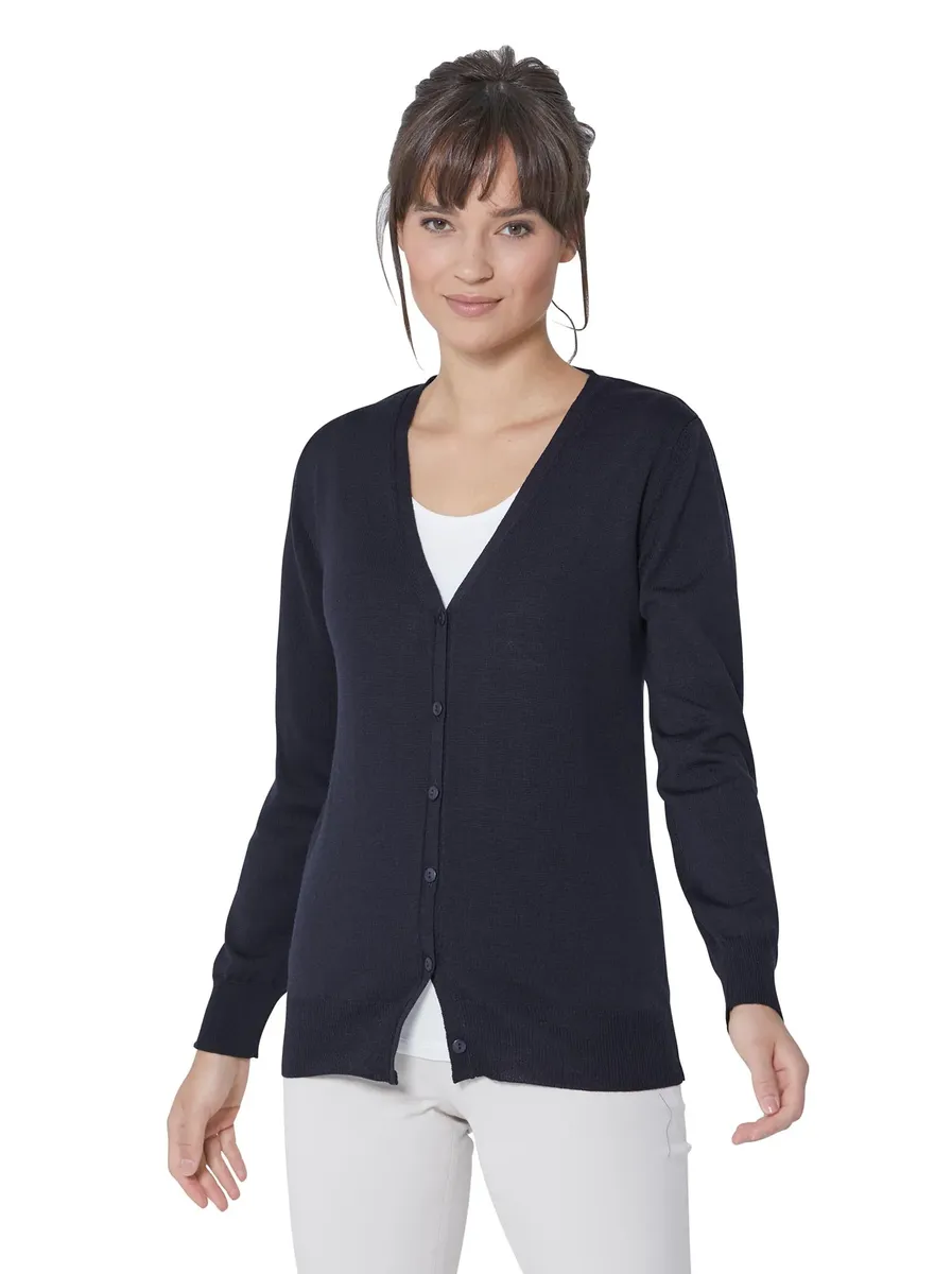 Кардиган в стиле casual Casual Looks, цвет морской волны