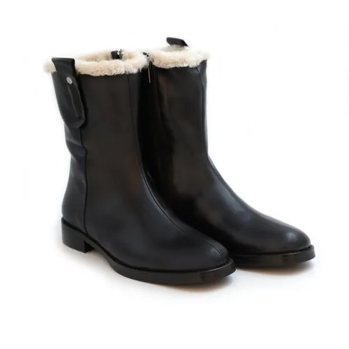 Полусапоги Clarks, размер 37, черный