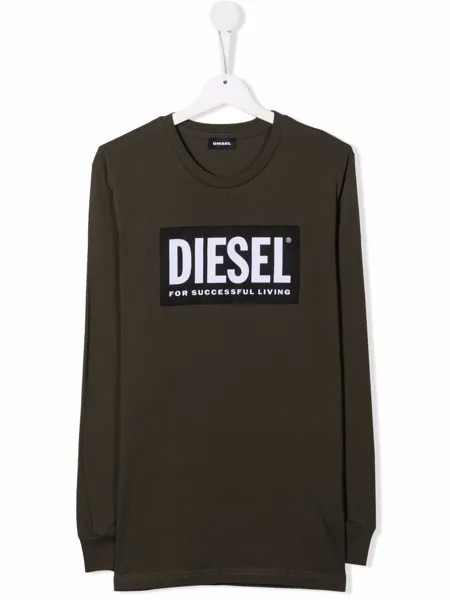 Diesel Kids толстовка с логотипом