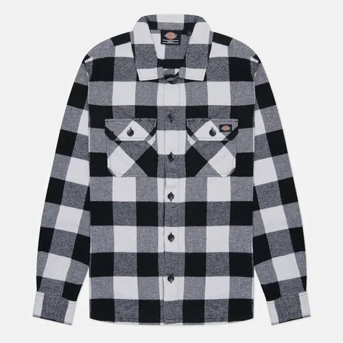 Рубашка  Dickies, прямой силуэт, размер XS, черный