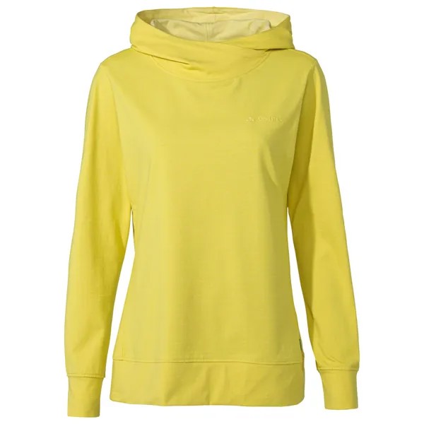 Толстовка с капюшоном Vaude Women's Tuenno Pullover, цвет Sunbeam