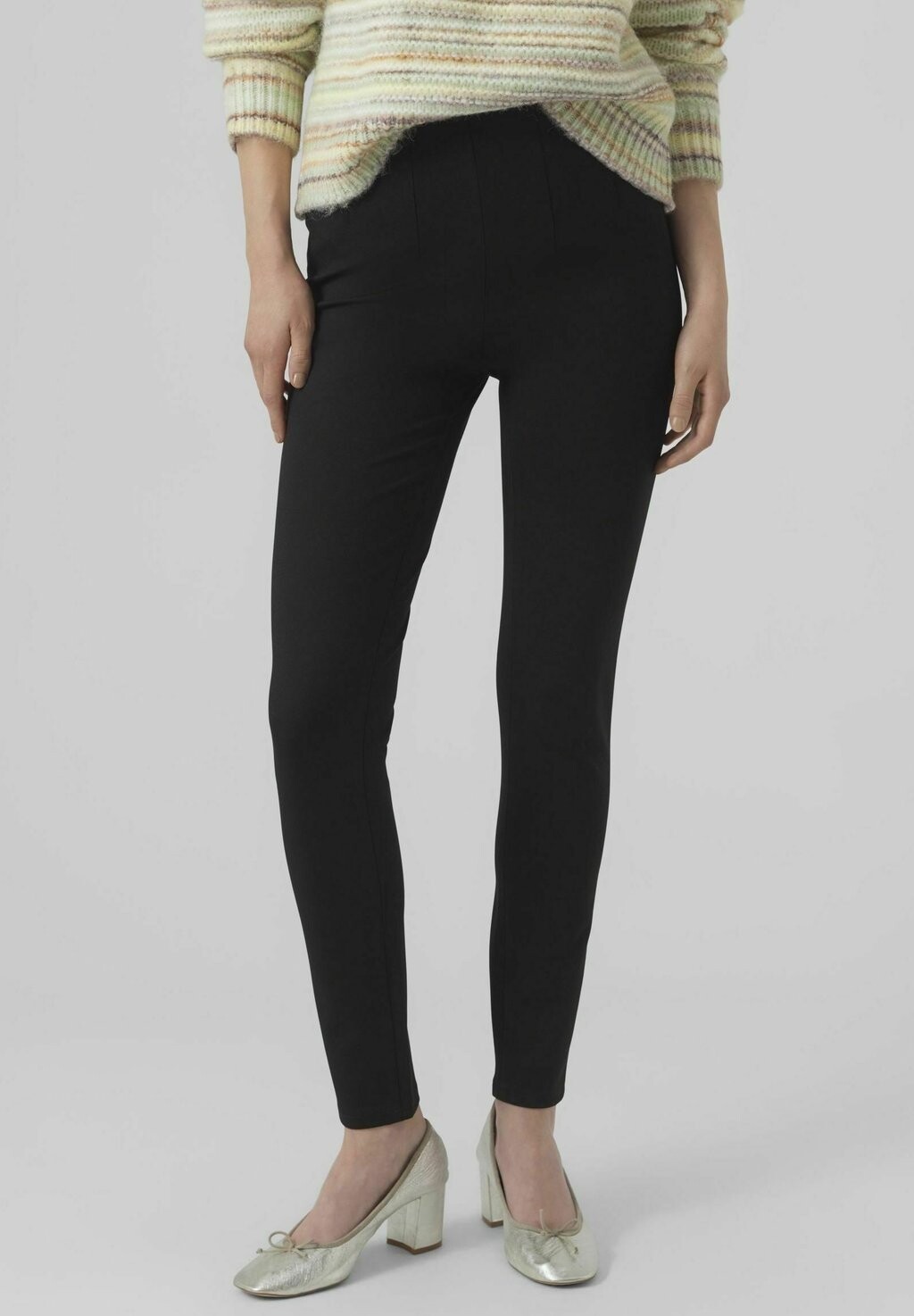 Брюки AUGUSTA SLIM Vero Moda, цвет black