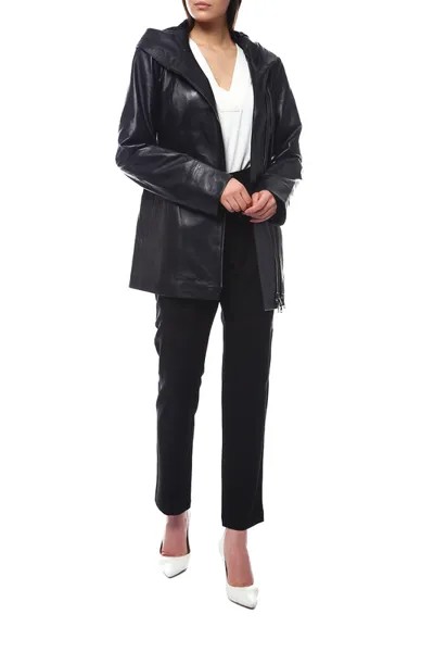Кожаная куртка женская VENETTI LEATHER&FUR 3006/75 синяя 46