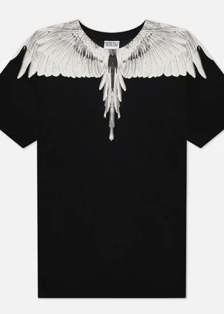 Мужская футболка Marcelo Burlon Wings Regular, цвет чёрный, размер XL