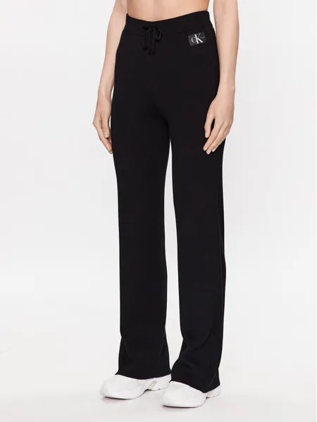 Спортивные брюки свободного кроя Calvin Klein, черный