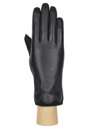 Перчатки женские FABRETTI S1.37-1 black черные, р.7.5