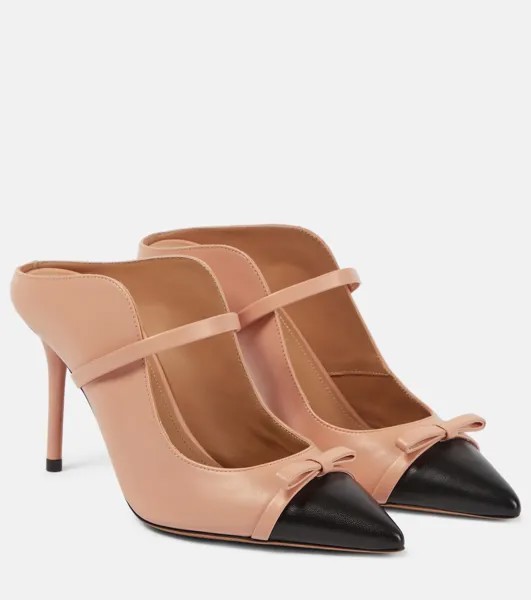 Кожаные мюли Blanca Malone Souliers, черный