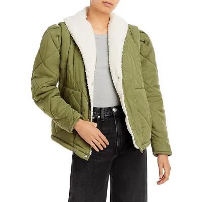 [BLANKNYC] Женская стеганая куртка-пуховик с отделкой из искусственного меха BHFO 7706