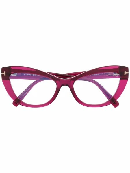 TOM FORD Eyewear очки в оправе 'кошачий глаз'