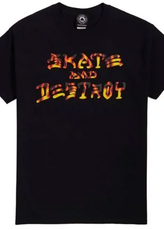 Футболка THRASHER Skate And Destroy Bbq T-Shirt Black 2020