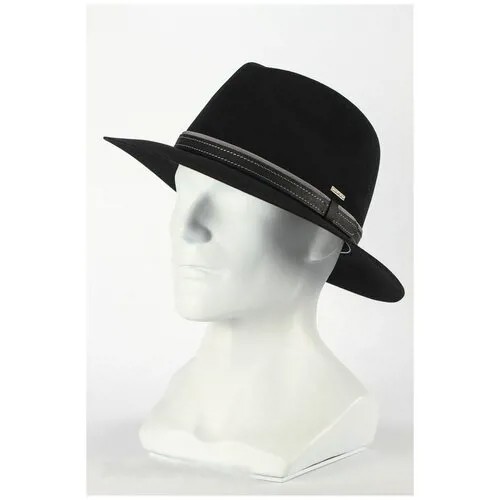 Шляпа с широкими полями Pierre Cardin цвет Серый темный размер L