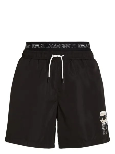 Karl Lagerfeld шорты Ikonik 2.0, черный