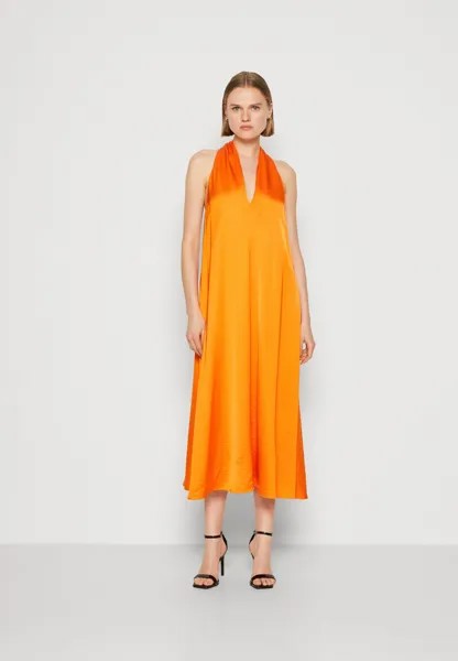 Элегантное платье VILLE DRESS Samsøe Samsøe, красновато-оранжевый