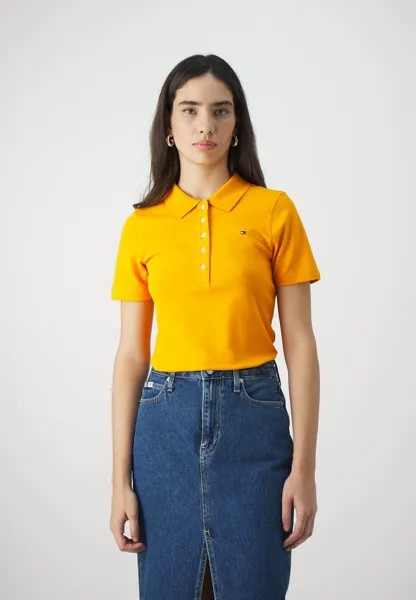 Поло Tommy Hilfiger, желтый