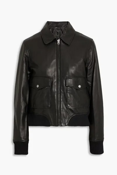 Кожаная куртка Андреа Rag & Bone, черный