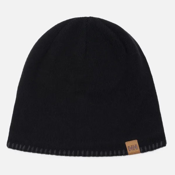 Шапка бини мужская Helly Hansen Fleece Lined Mountain Beanie, чёрный
