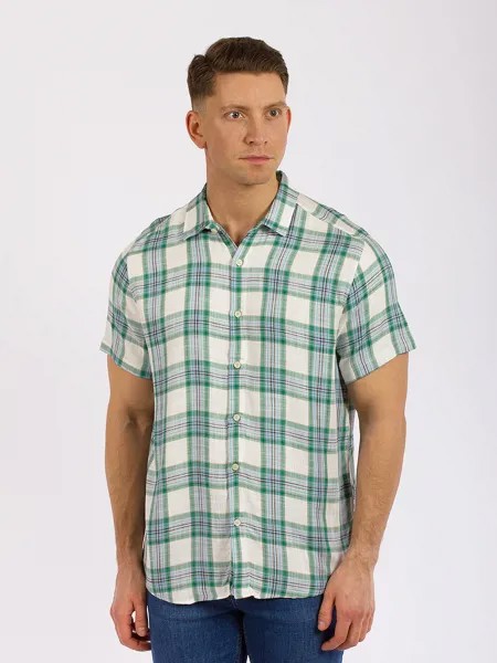 Рубашка мужская DAIROS GD81100467 зеленая S