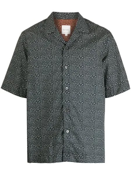 Рубашка с графичным принтом Paul Smith, черный