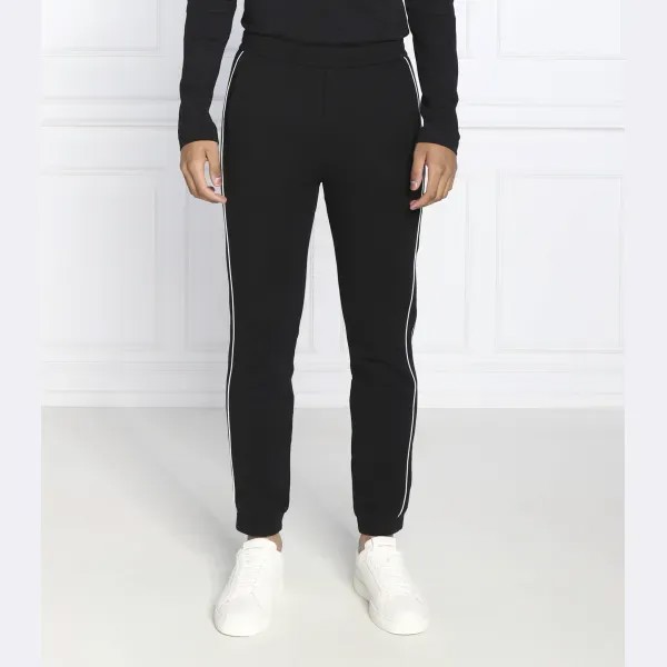 Спортивные брюки стандартного кроя Emporio Armani, черный