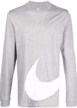 Nike толстовка с принтом Swoosh