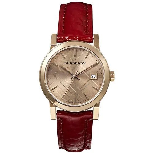 Наручные часы Burberry BU9140, золотой, красный