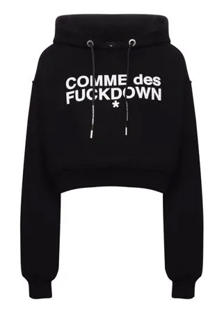 Хлопковое худи Comme des Fuckdown