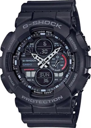 Японские наручные  мужские часы Casio GA-140-1A1ER. Коллекция G-Shock