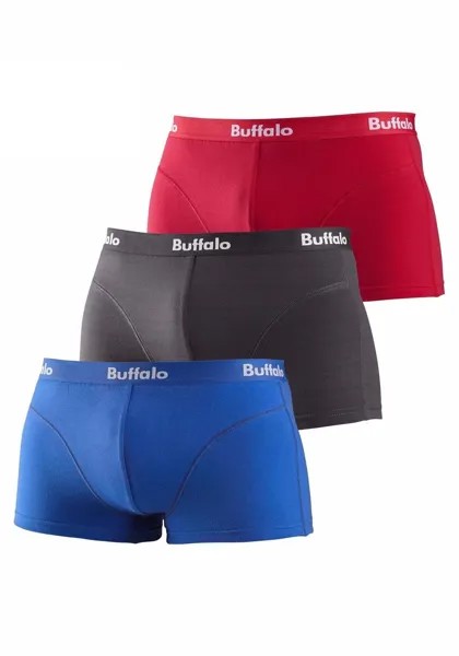 Боксеры Buffalo Hipster, цвет rot, royalblau, anthrazit