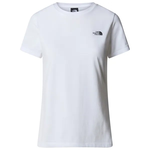 Футболка The North Face Women's S/S Simple Dome Tee, цвет TNF White