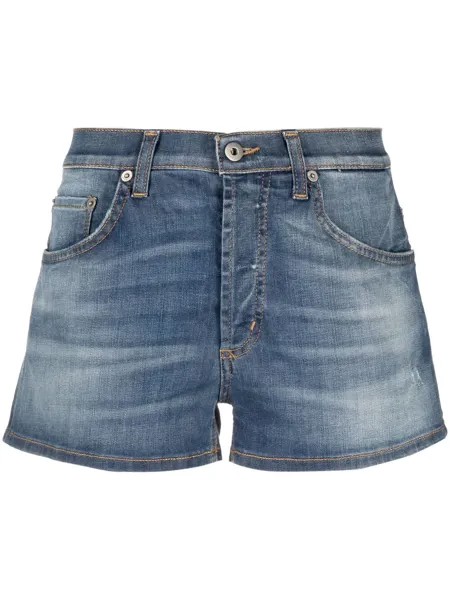 Dondup джинсовые шорты с эффектом потертости