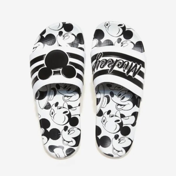 Женские тапочки Adidas X Disney Mickey Adilette Comfort — GW1057 Expeditedship