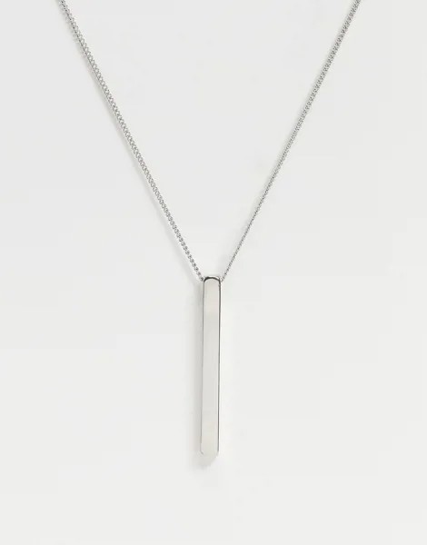 Ожерелье с подвеской Burton-Серебристый
