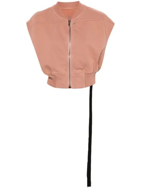Rick Owens DRKSHDW жилет с ремешками, розовый