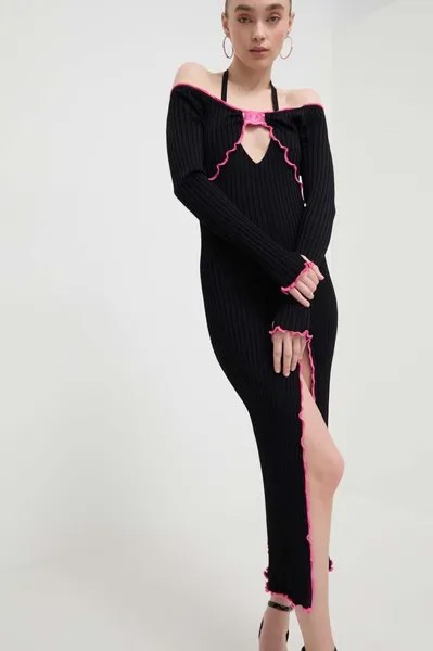 Платье Versace Jeans Couture, черный