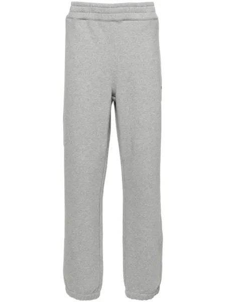 Zegna спортивные брюки с логотипом, серый