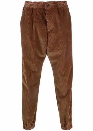 ETRO бархатные джоггеры