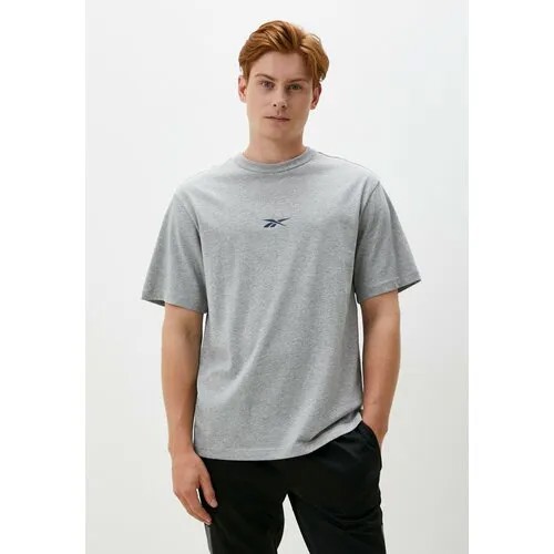 Футболка спортивная Reebok, 1 шт., размер XL, grey