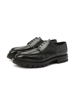 Кожаные дерби Santoni