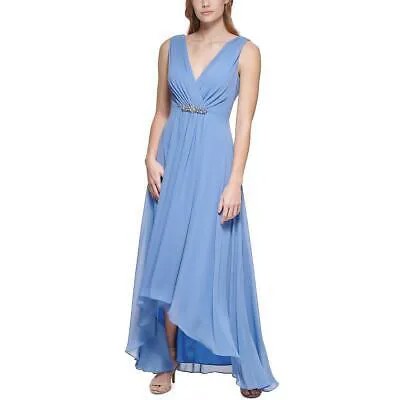 Женское синее вечернее платье макси для особых случаев Eliza J, расшитое бисером, 4 BHFO 2722