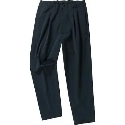 Широкие зауженные эластичные брюки Descente One Tuck — мужские