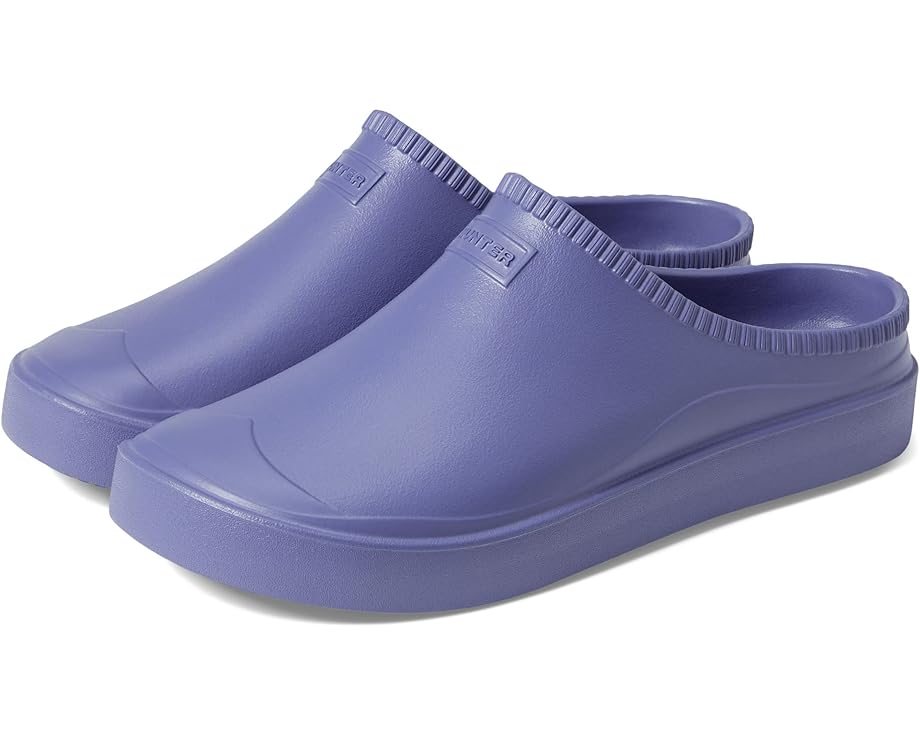 Сабо Hunter In/Out Bloom Algae Foam Clog, цвет Iridescent Purple