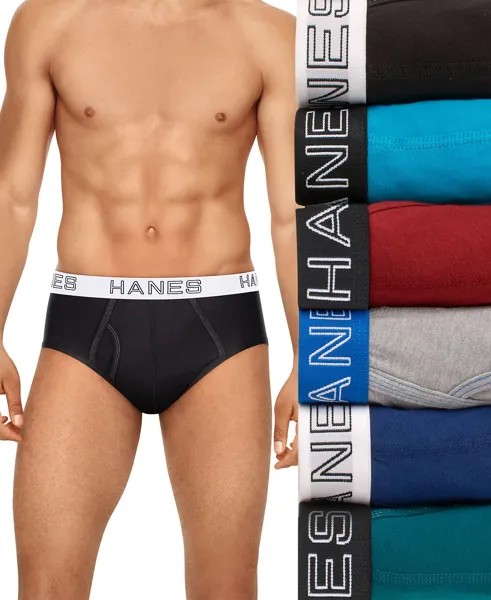 Мужские Мужские 6-Пк. Эластичные трусы Ultimate Hanes